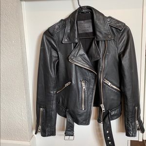 ALL SAINTS- Balfern Leather Jacket